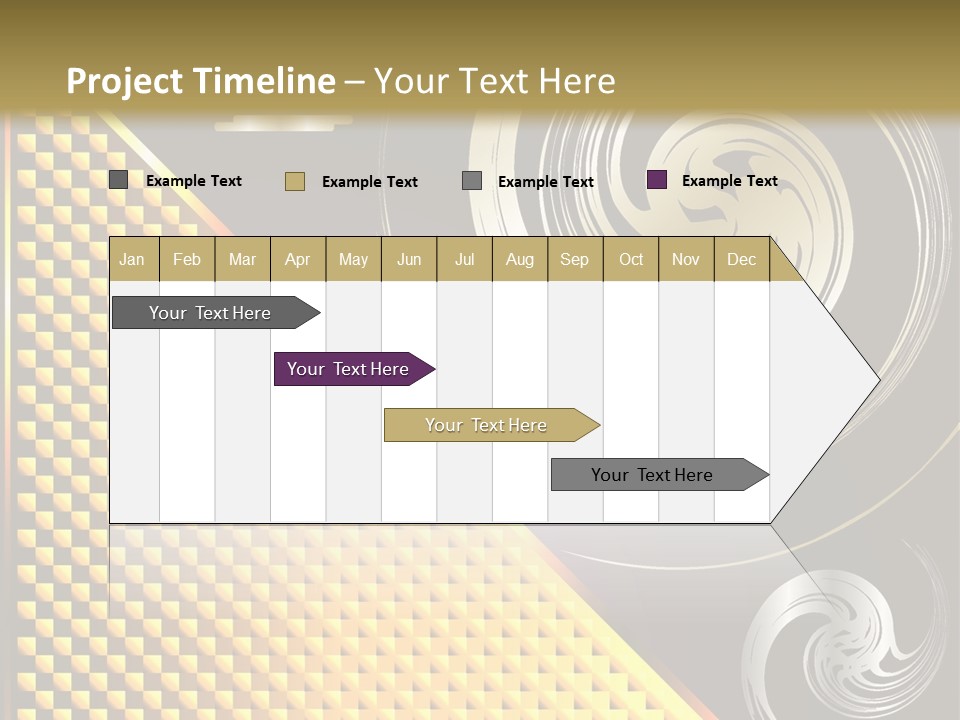 Domestic Fireplace Wall PowerPoint Template
