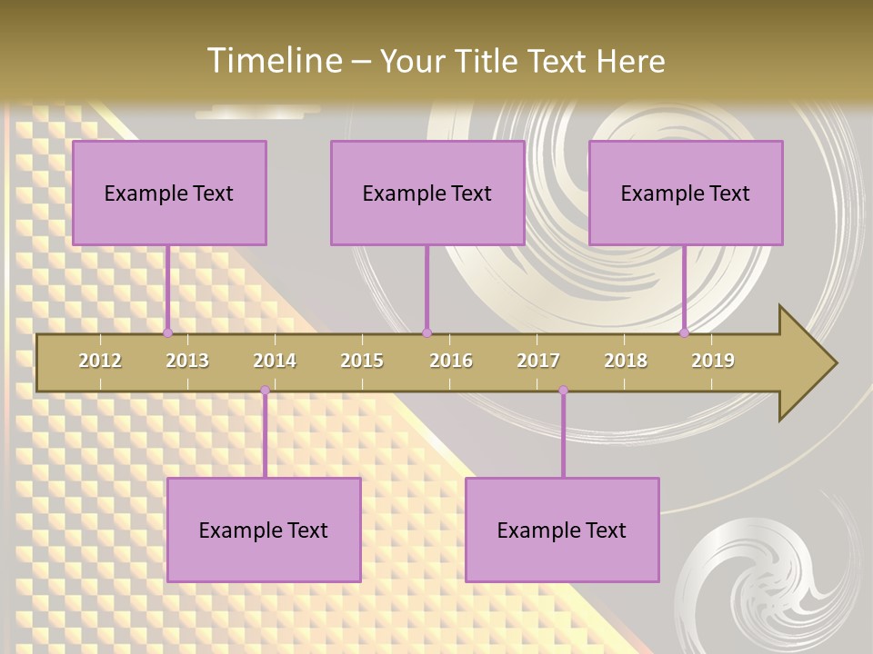 Domestic Fireplace Wall PowerPoint Template