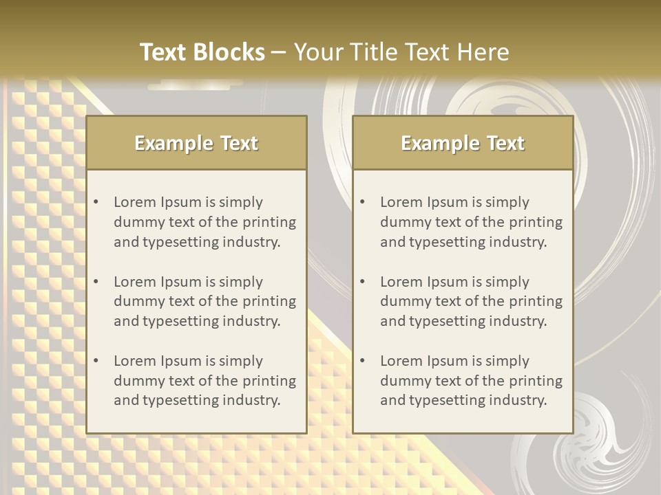 Domestic Fireplace Wall PowerPoint Template