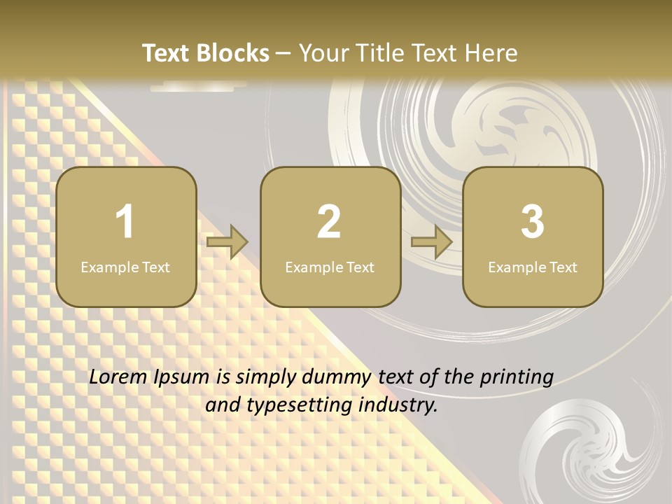 Domestic Fireplace Wall PowerPoint Template