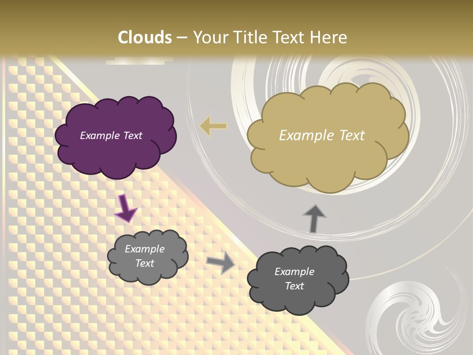Domestic Fireplace Wall PowerPoint Template