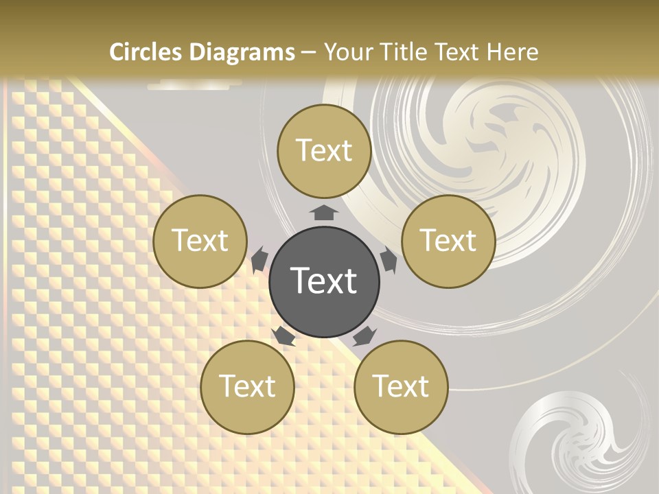 Domestic Fireplace Wall PowerPoint Template