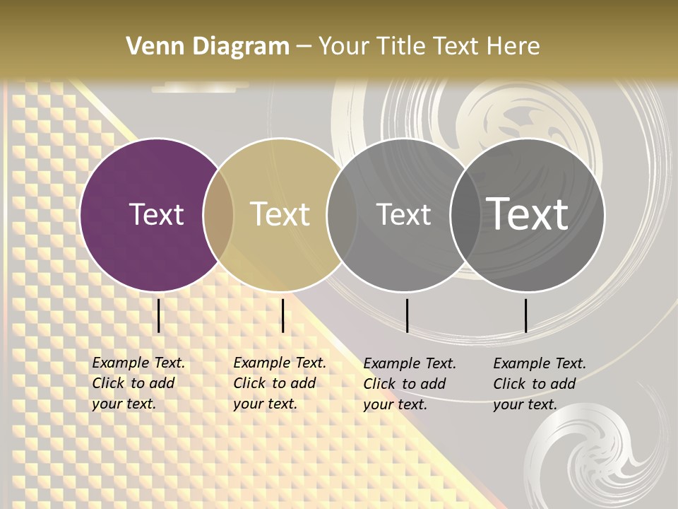 Domestic Fireplace Wall PowerPoint Template