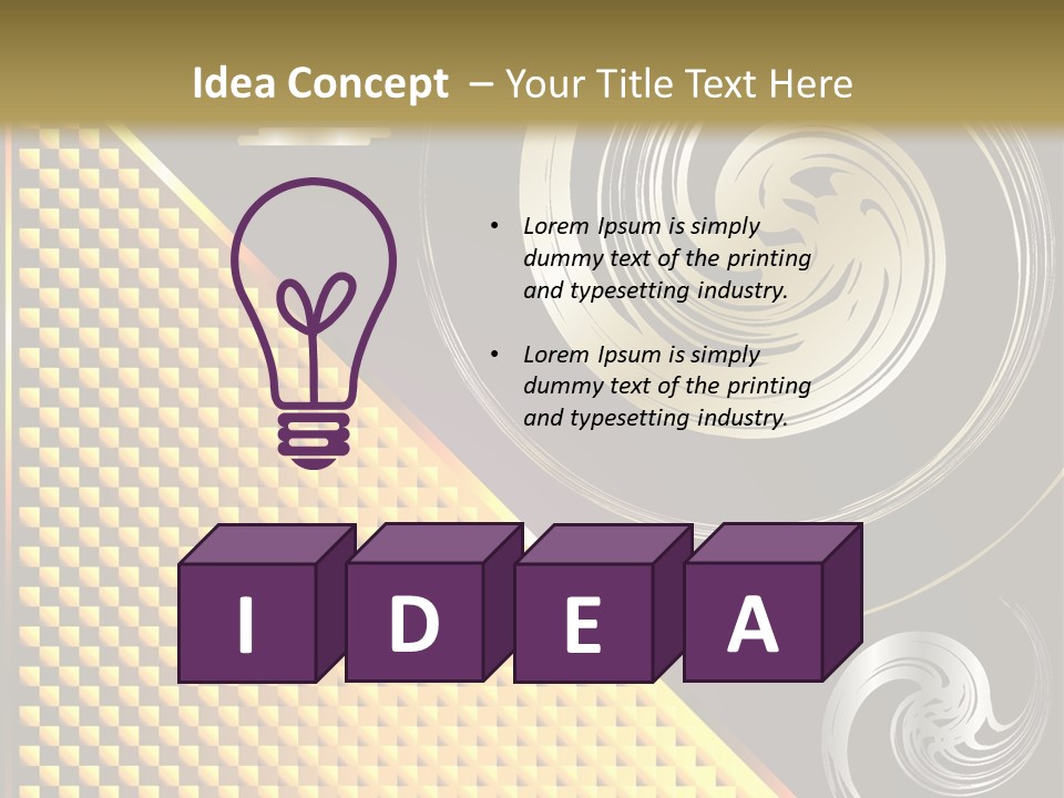 Domestic Fireplace Wall PowerPoint Template