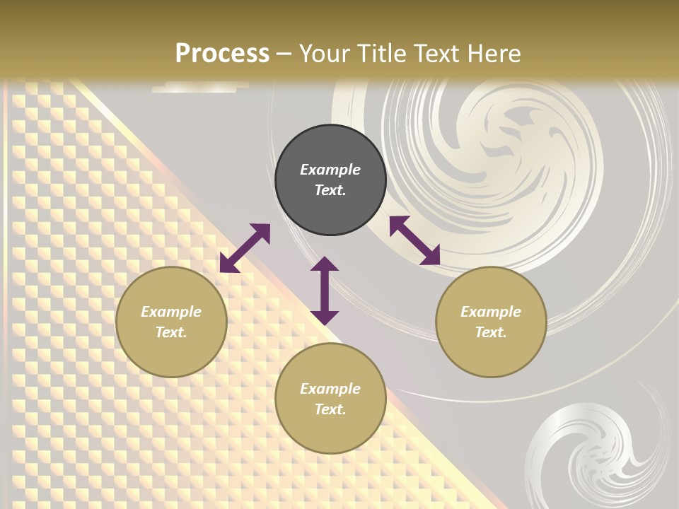 Domestic Fireplace Wall PowerPoint Template