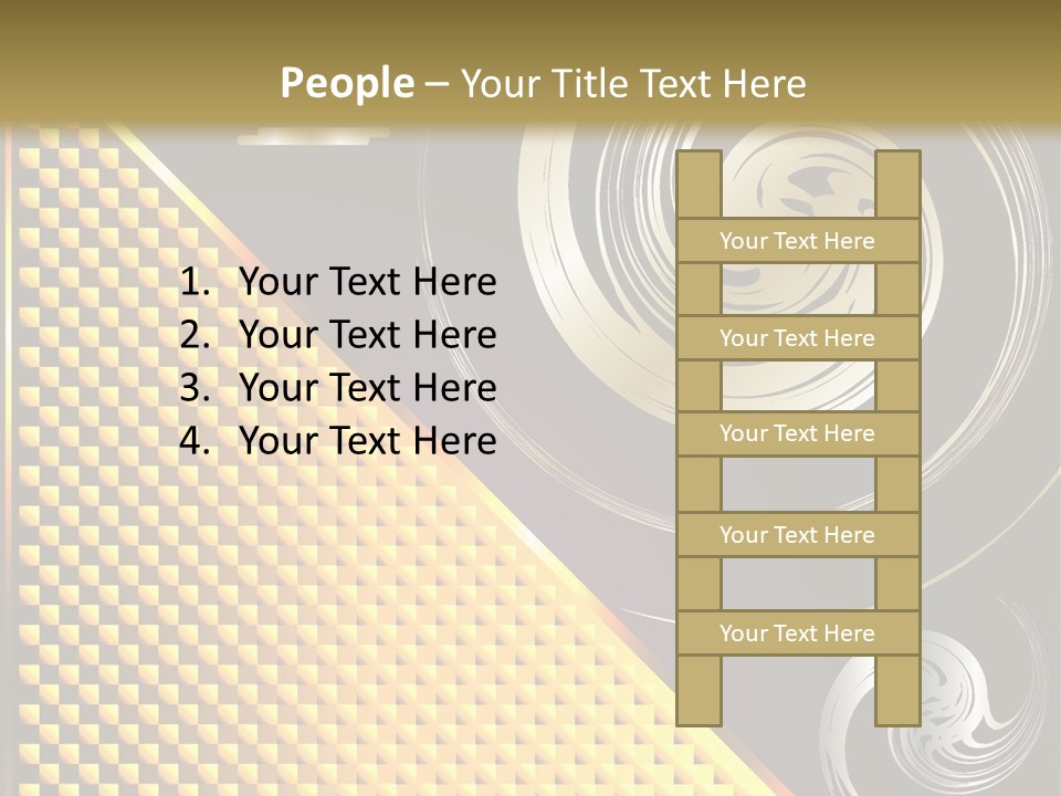 Domestic Fireplace Wall PowerPoint Template