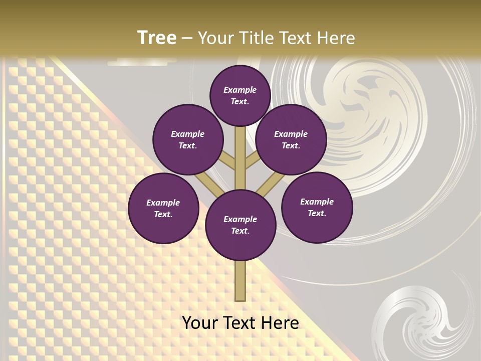 Domestic Fireplace Wall PowerPoint Template