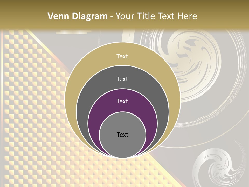 Domestic Fireplace Wall PowerPoint Template