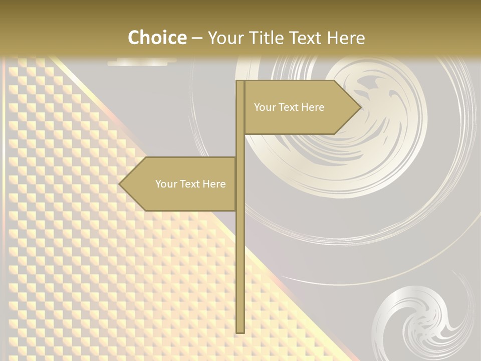 Domestic Fireplace Wall PowerPoint Template