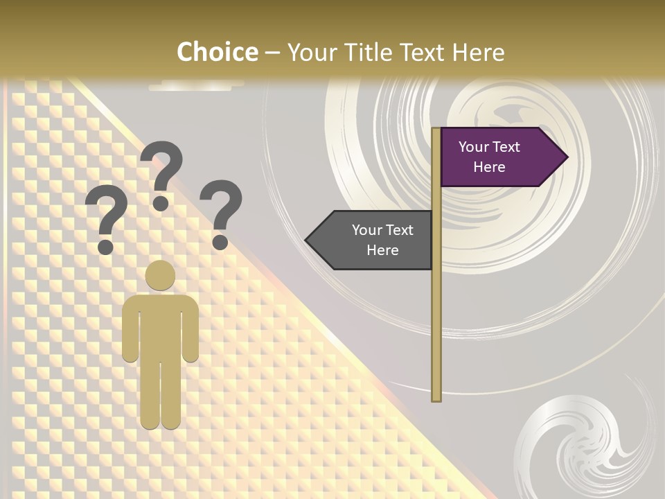 Domestic Fireplace Wall PowerPoint Template