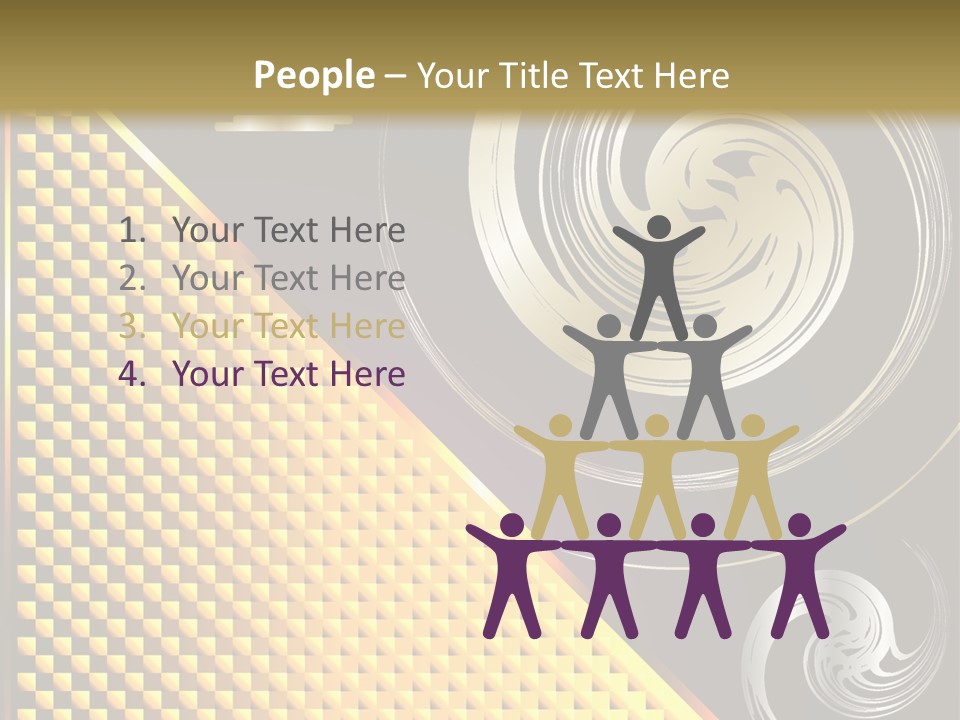 Domestic Fireplace Wall PowerPoint Template