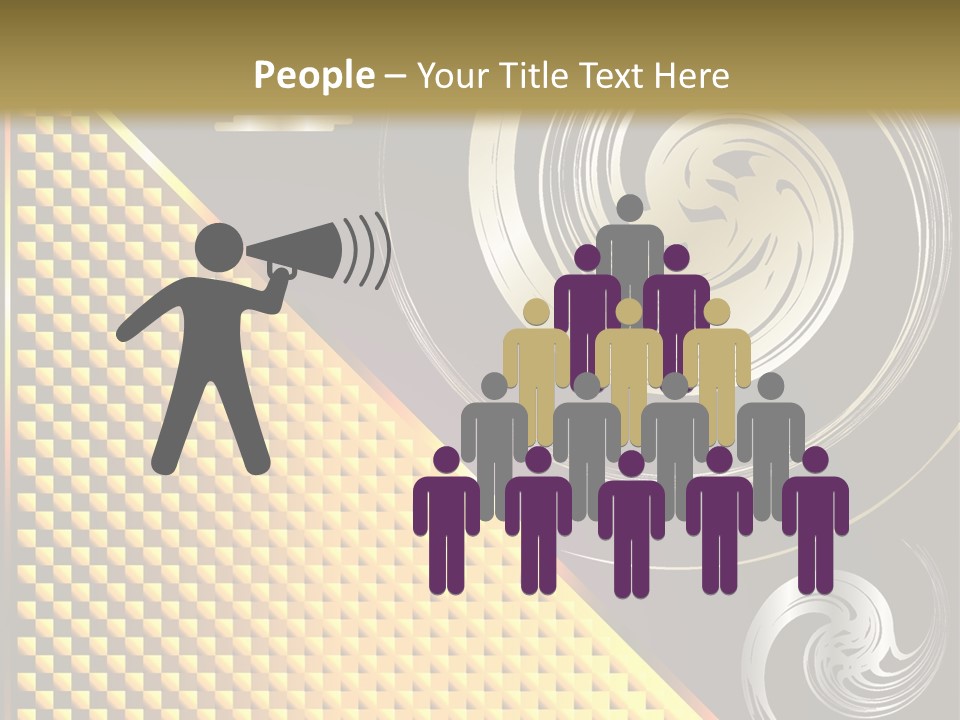 Domestic Fireplace Wall PowerPoint Template