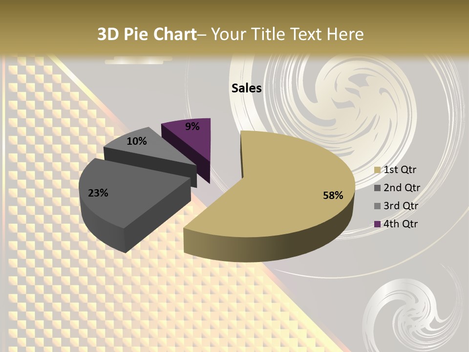 Domestic Fireplace Wall PowerPoint Template