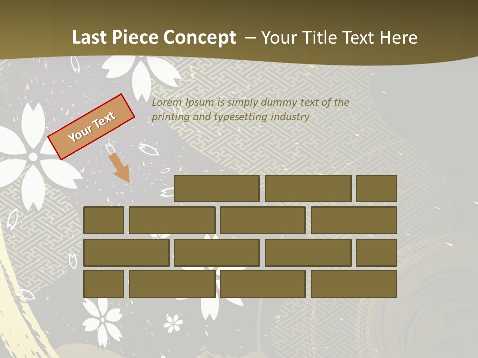 Lighting Carpet Wall PowerPoint Template