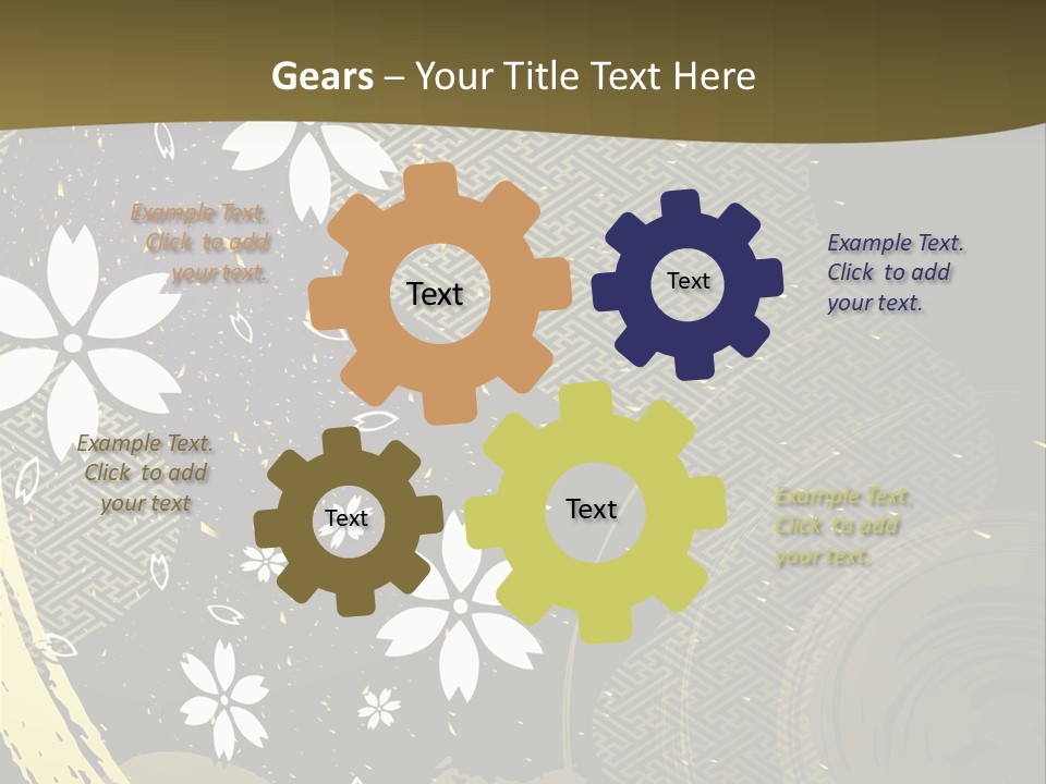 Lighting Carpet Wall PowerPoint Template