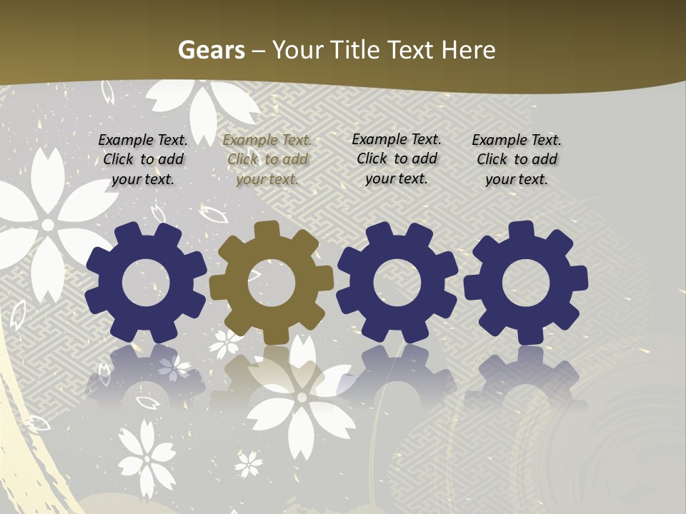 Lighting Carpet Wall PowerPoint Template