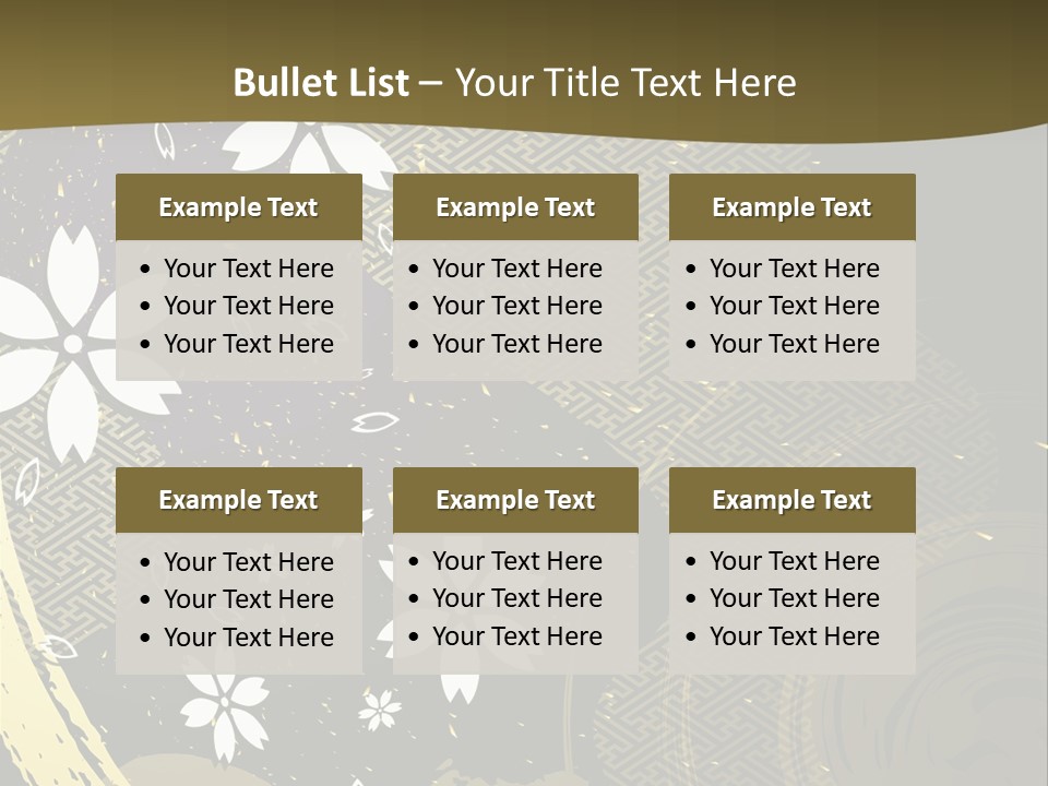 Lighting Carpet Wall PowerPoint Template