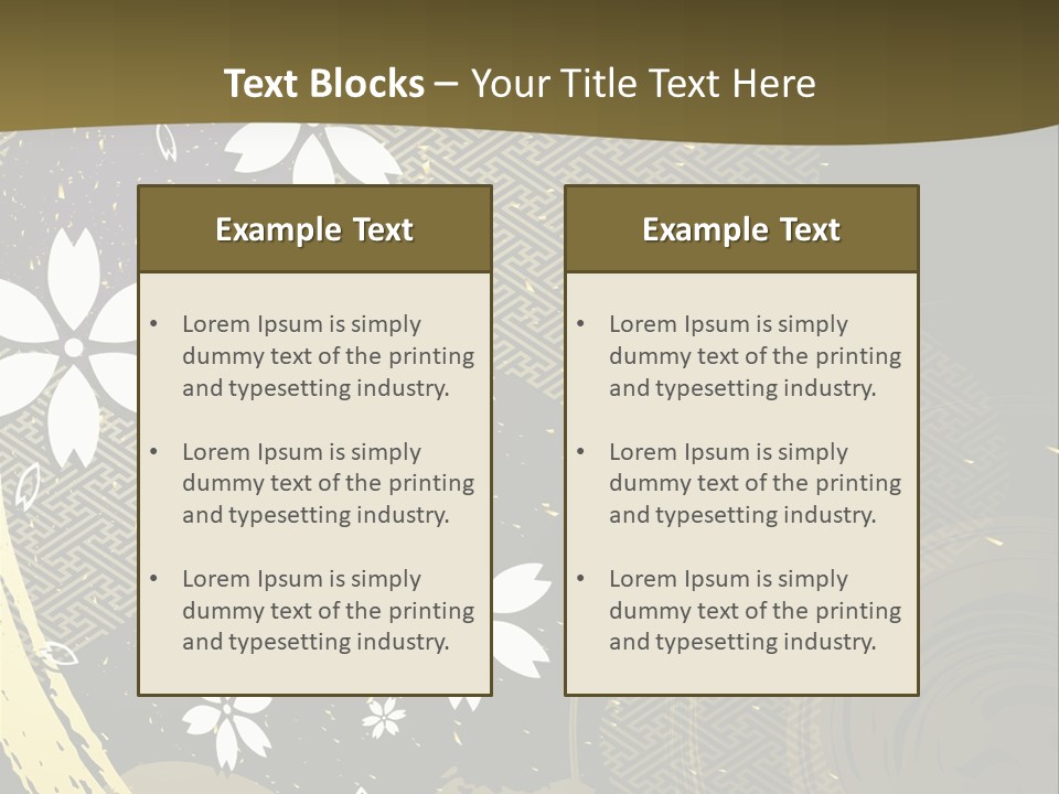 Lighting Carpet Wall PowerPoint Template