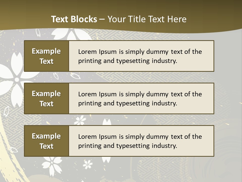 Lighting Carpet Wall PowerPoint Template