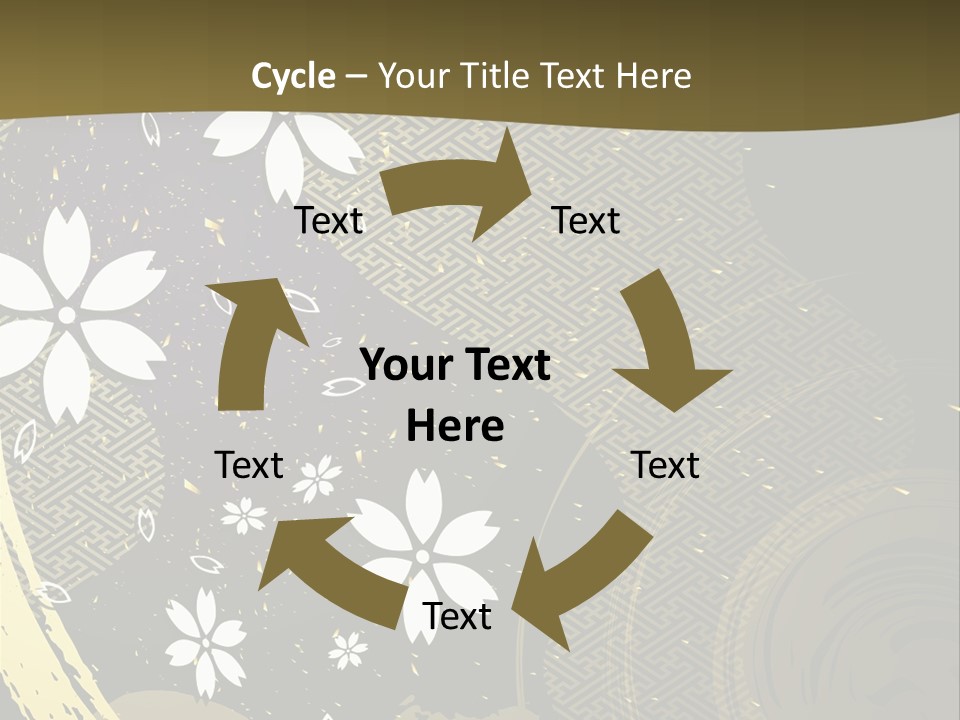 Lighting Carpet Wall PowerPoint Template