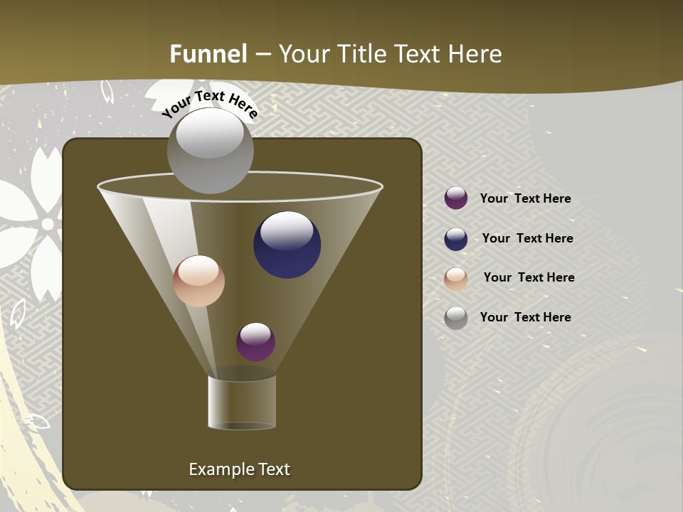 Lighting Carpet Wall PowerPoint Template