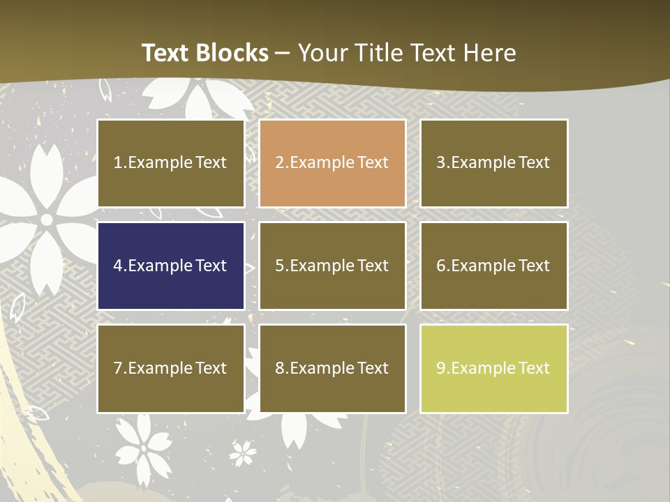 Lighting Carpet Wall PowerPoint Template