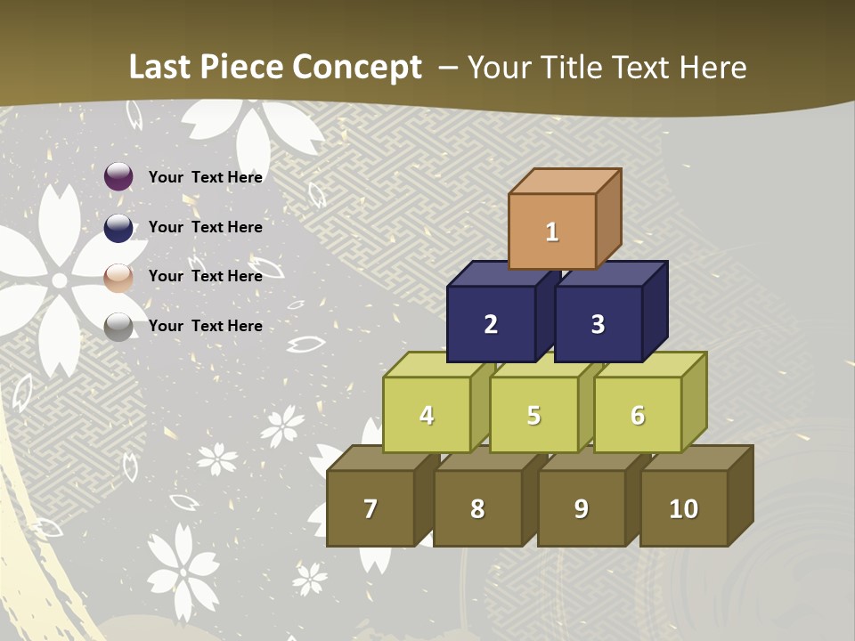 Lighting Carpet Wall PowerPoint Template