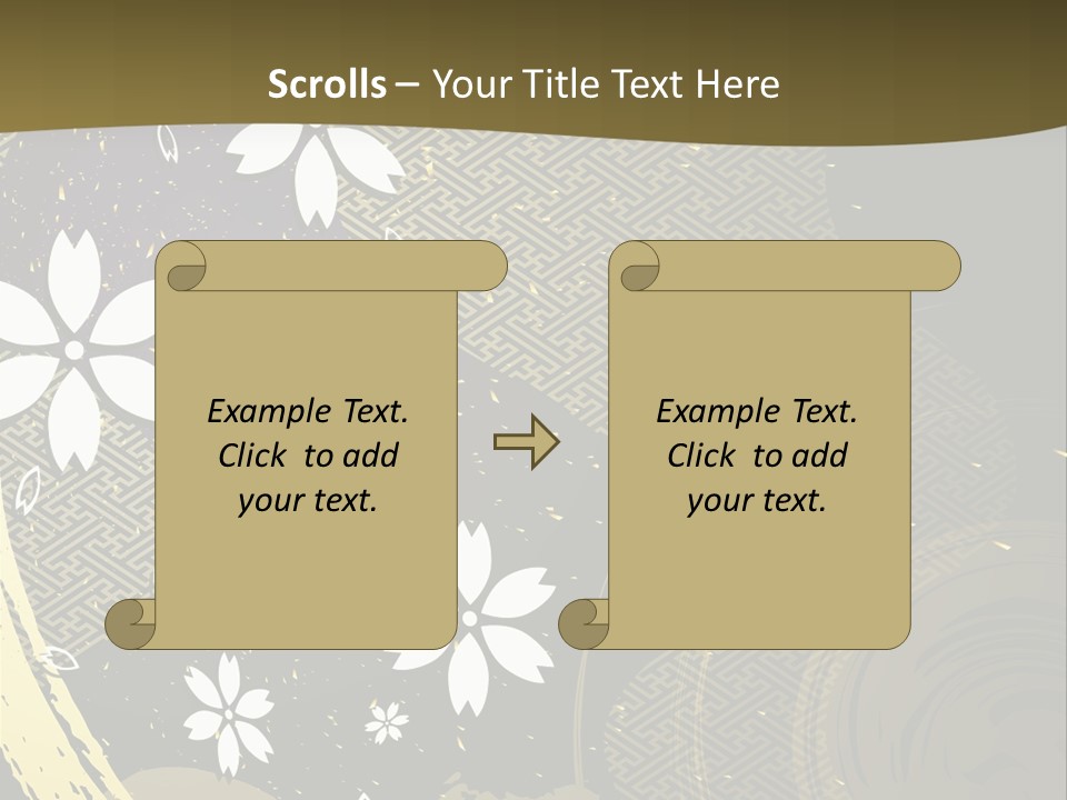 Lighting Carpet Wall PowerPoint Template