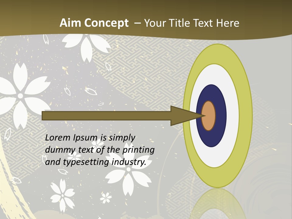 Lighting Carpet Wall PowerPoint Template