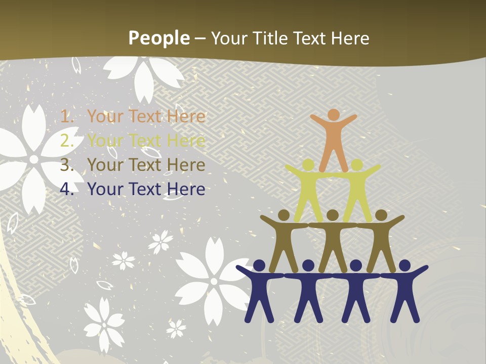 Lighting Carpet Wall PowerPoint Template