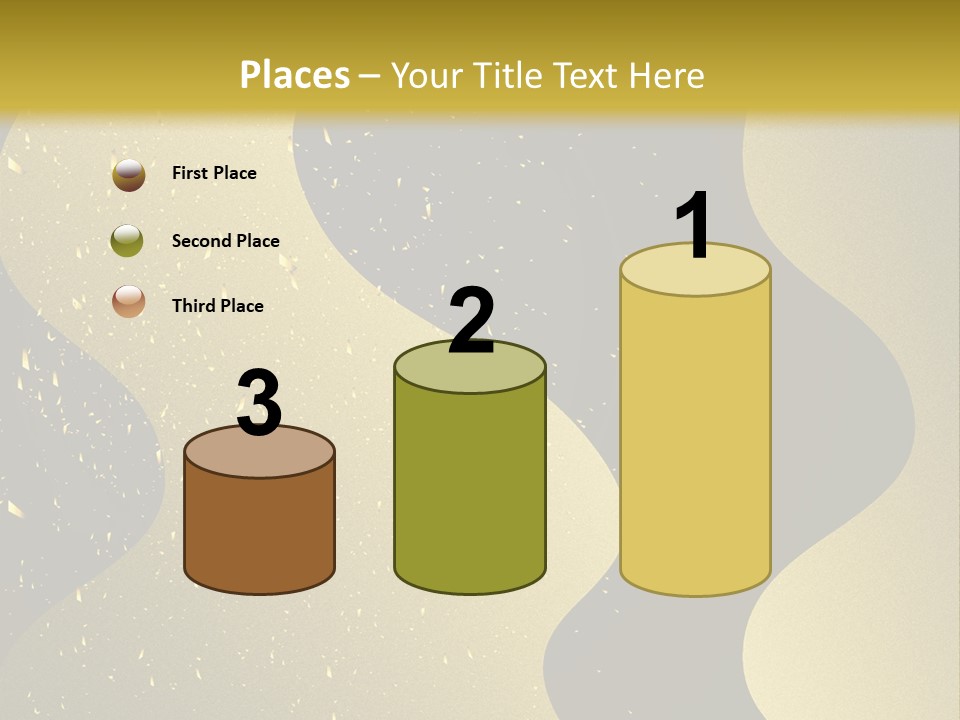 Staircase Furniture Pillow PowerPoint Template