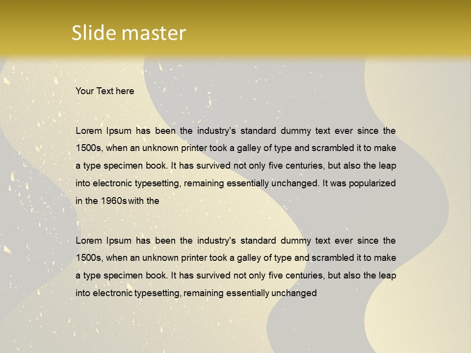 Staircase Furniture Pillow PowerPoint Template