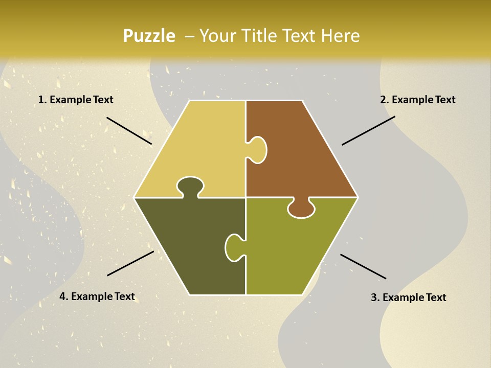 Staircase Furniture Pillow PowerPoint Template