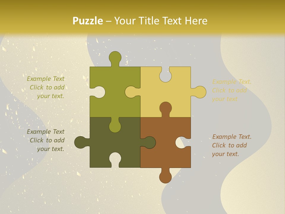 Staircase Furniture Pillow PowerPoint Template