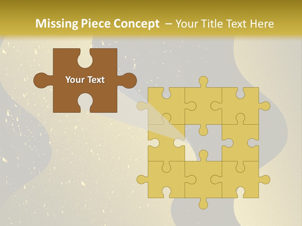 Staircase Furniture Pillow PowerPoint Template