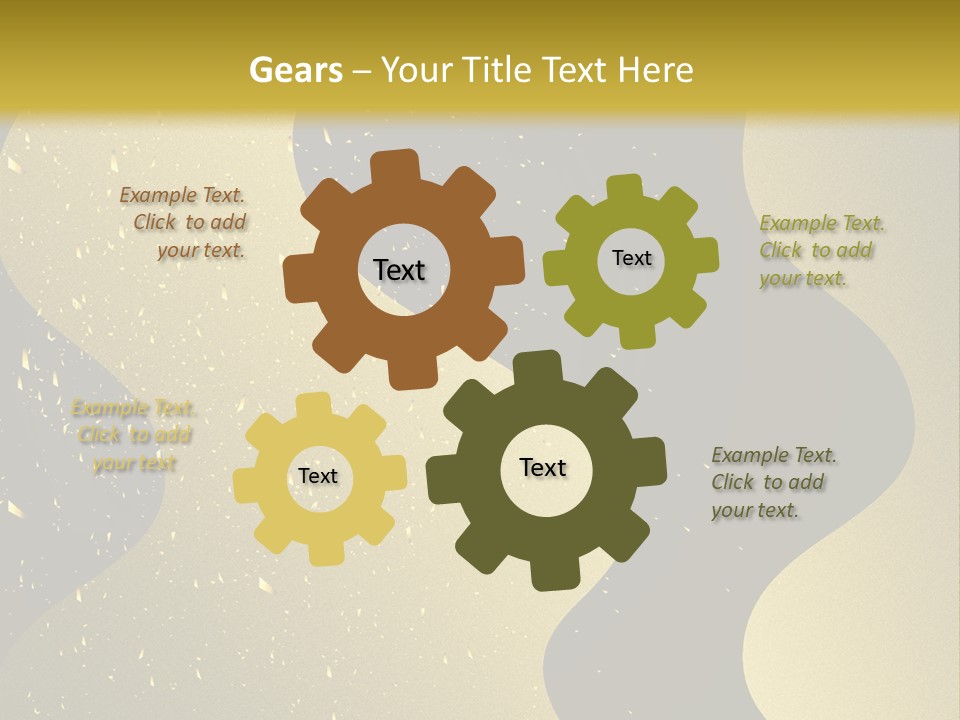 Staircase Furniture Pillow PowerPoint Template