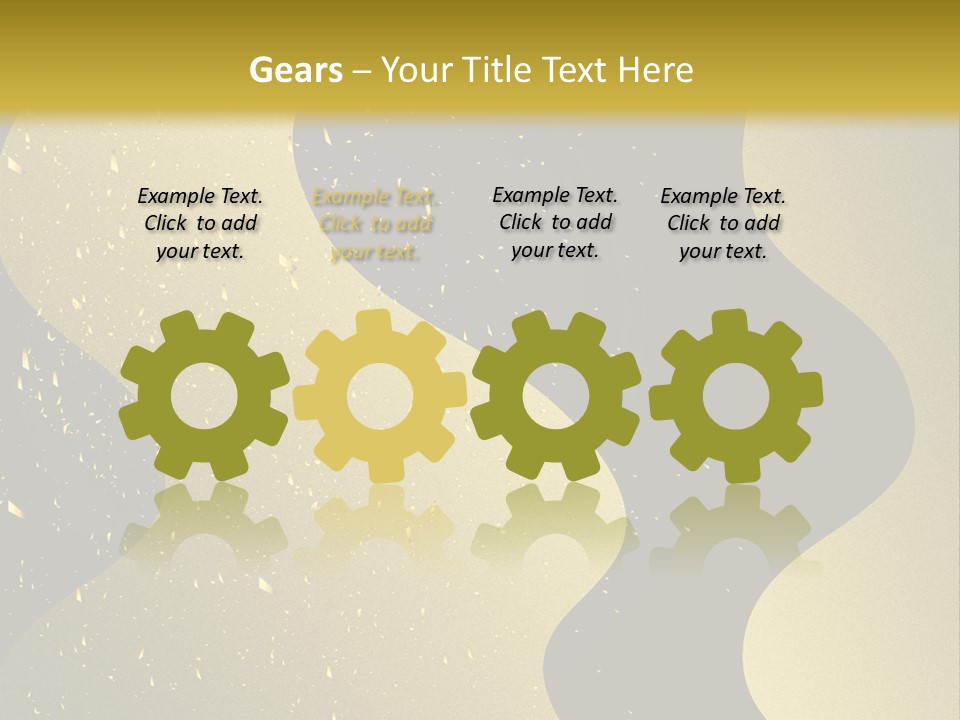 Staircase Furniture Pillow PowerPoint Template