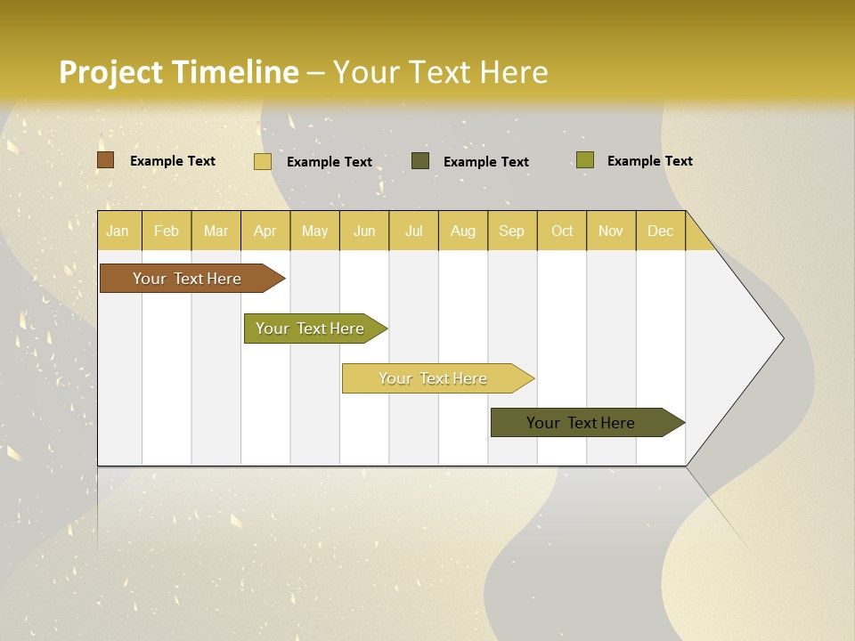 Staircase Furniture Pillow PowerPoint Template