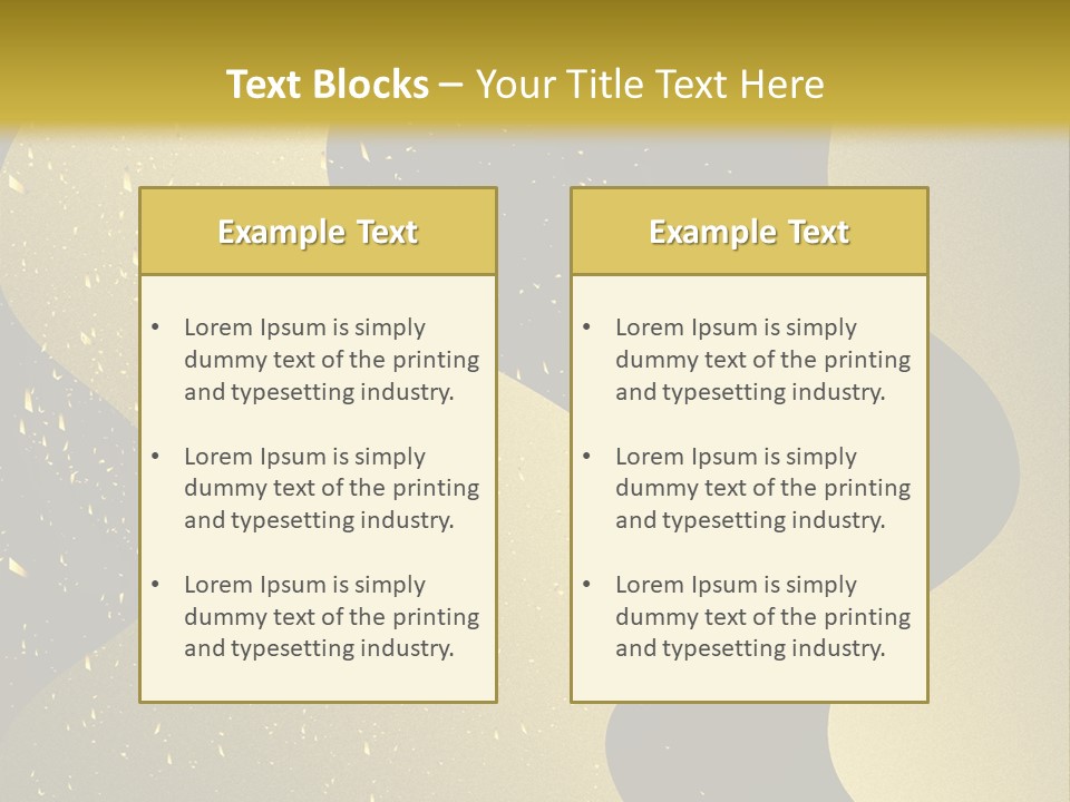 Staircase Furniture Pillow PowerPoint Template