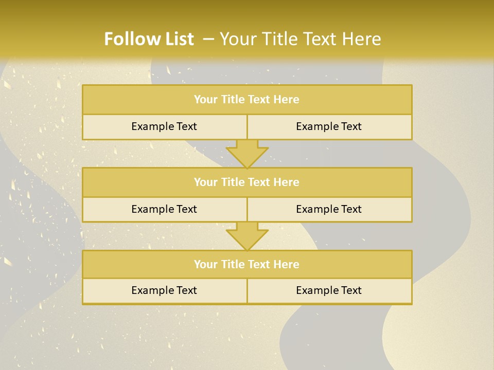 Staircase Furniture Pillow PowerPoint Template