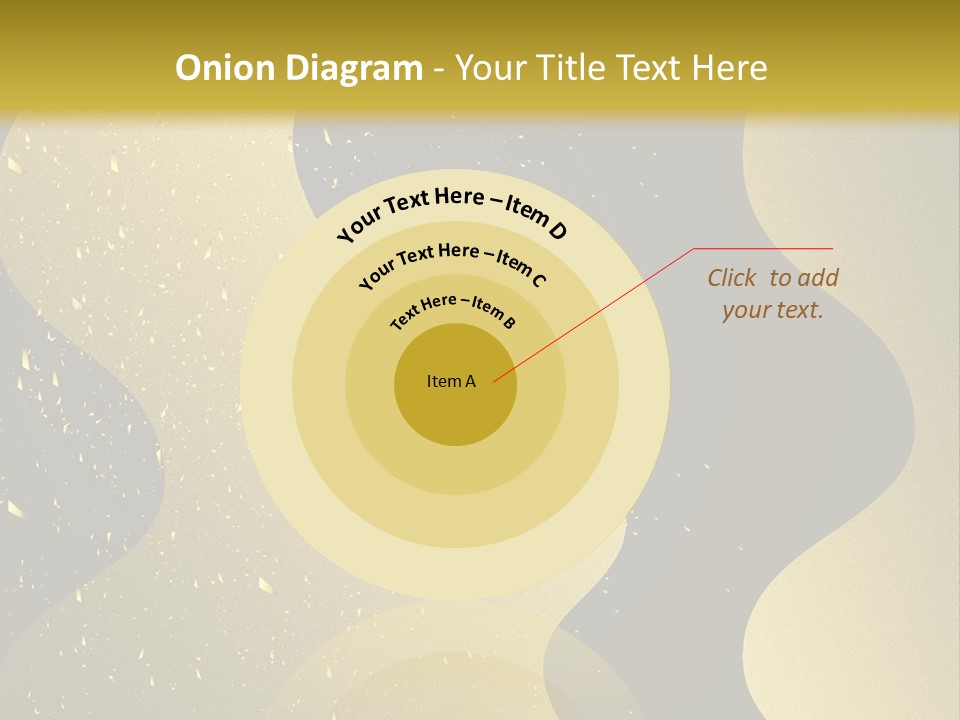 Staircase Furniture Pillow PowerPoint Template