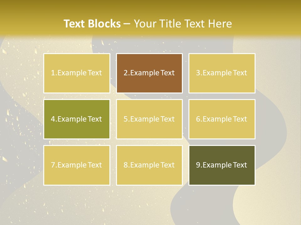 Staircase Furniture Pillow PowerPoint Template