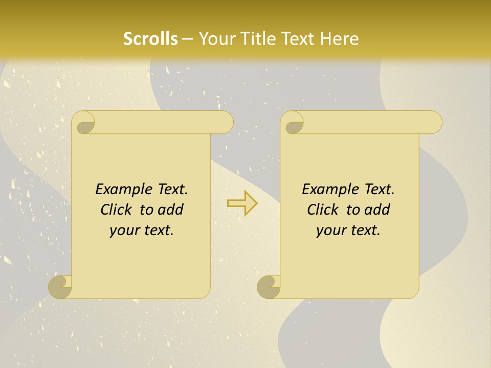 Staircase Furniture Pillow PowerPoint Template