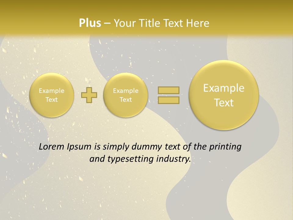Staircase Furniture Pillow PowerPoint Template