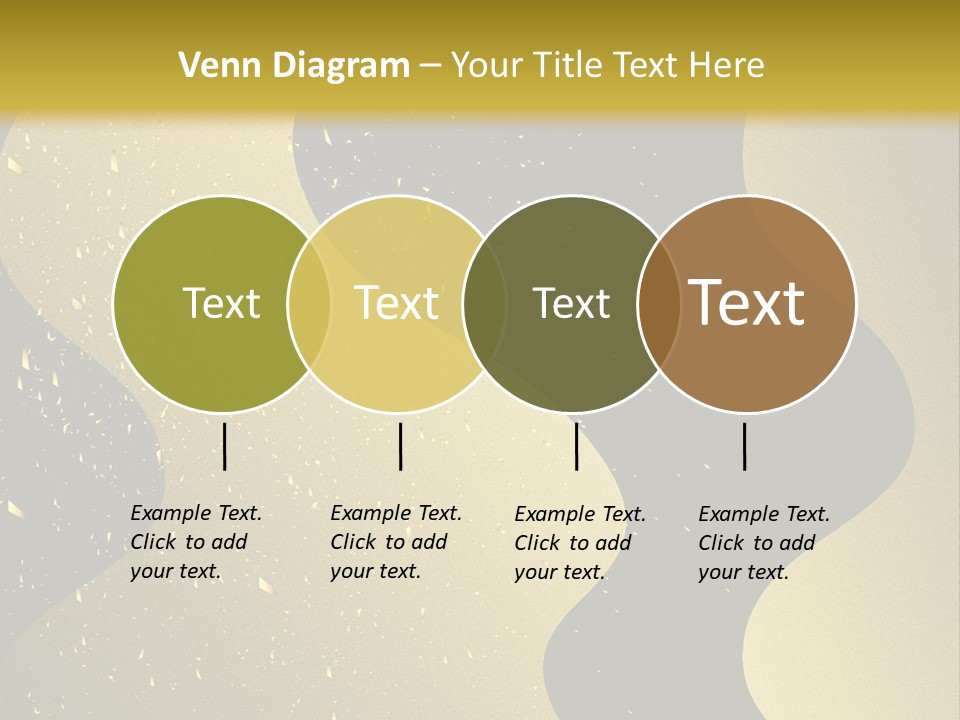 Staircase Furniture Pillow PowerPoint Template