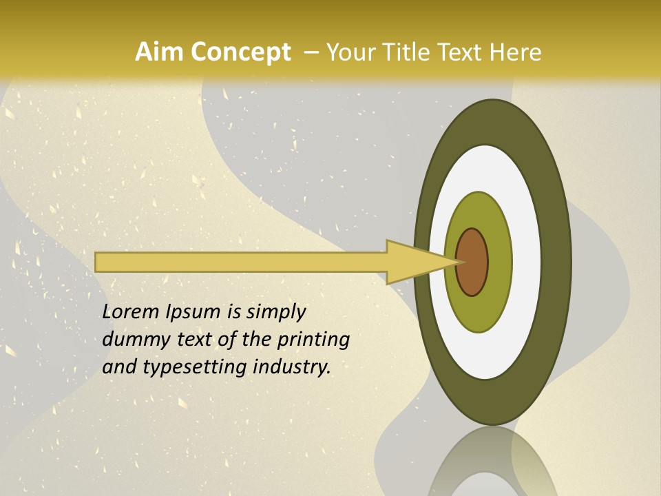 Staircase Furniture Pillow PowerPoint Template