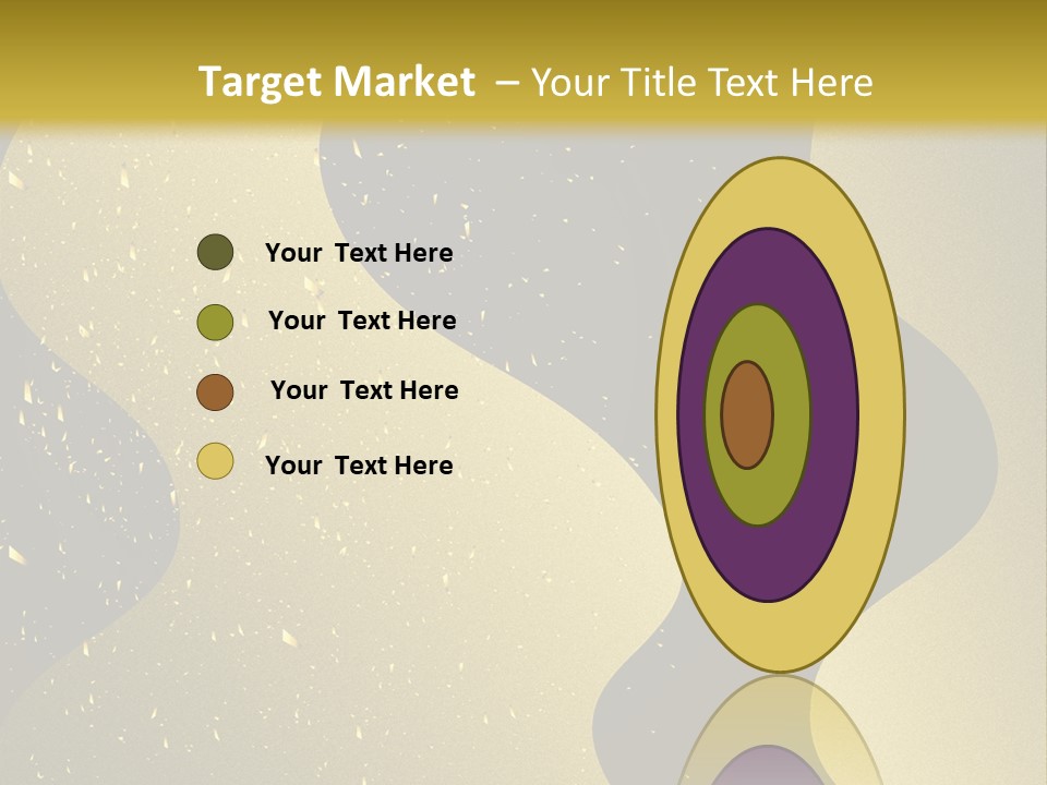 Staircase Furniture Pillow PowerPoint Template