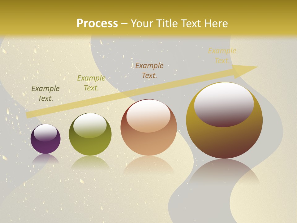 Staircase Furniture Pillow PowerPoint Template