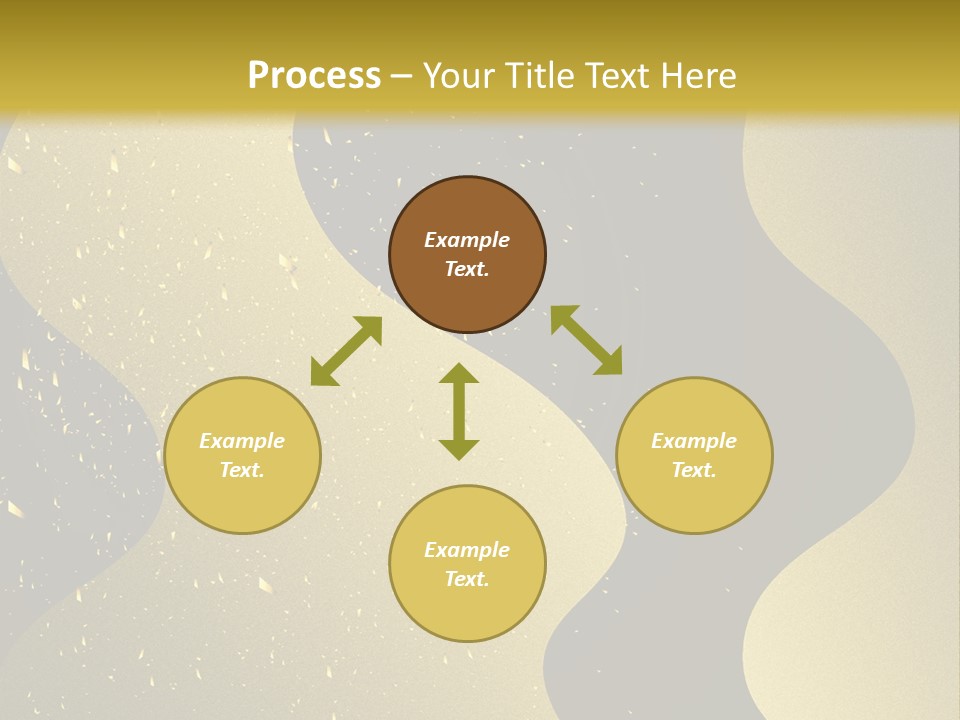 Staircase Furniture Pillow PowerPoint Template