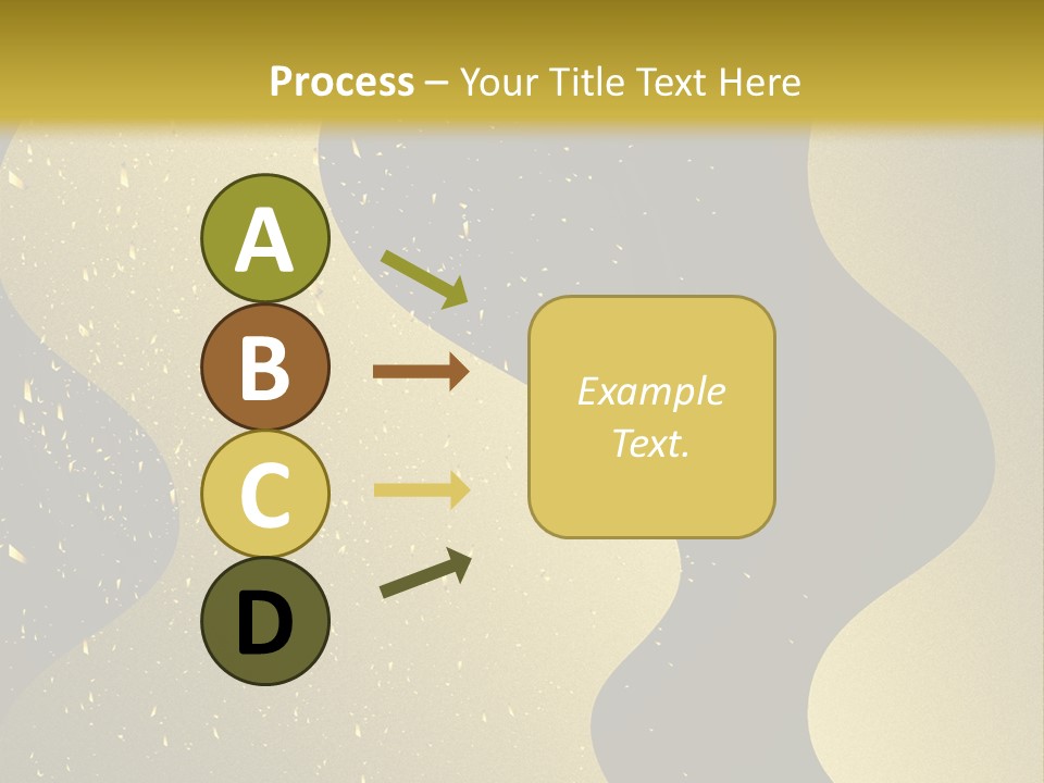 Staircase Furniture Pillow PowerPoint Template